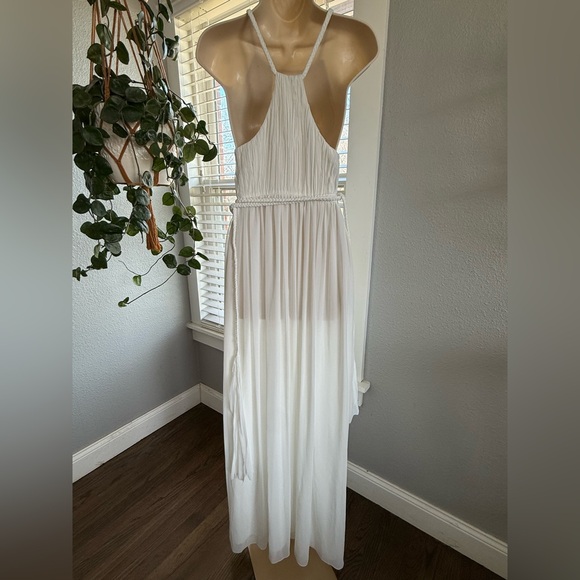 Alice + Olivia Naomi Pleated Goddess Dress Size 0 - Picture 6 of 7